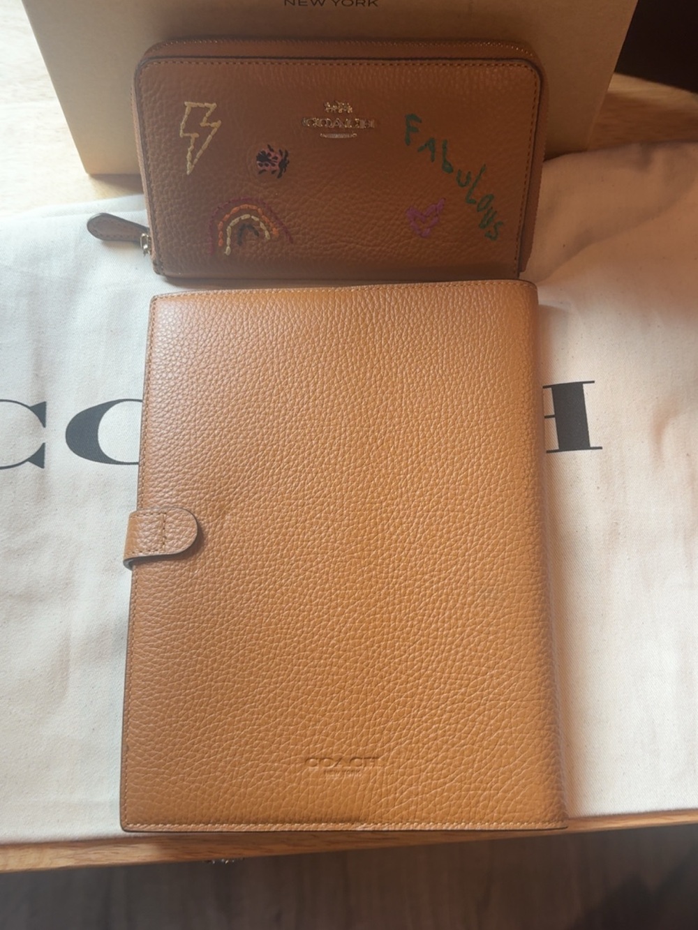 Coach Notebook  Diary Embroidery - Picture 4 of 4